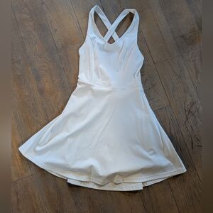 ✨White Tennis Dress Built In Shorts